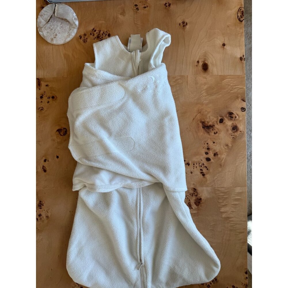 Halo White Plush Blanket Soft Texture